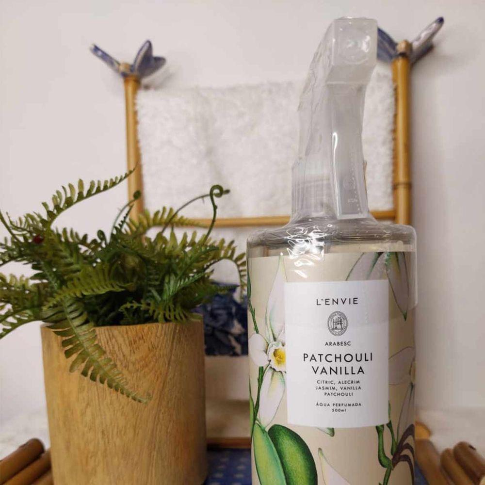 Água Perfumada Patchouli Vanilla Lenvie 500ml - 7