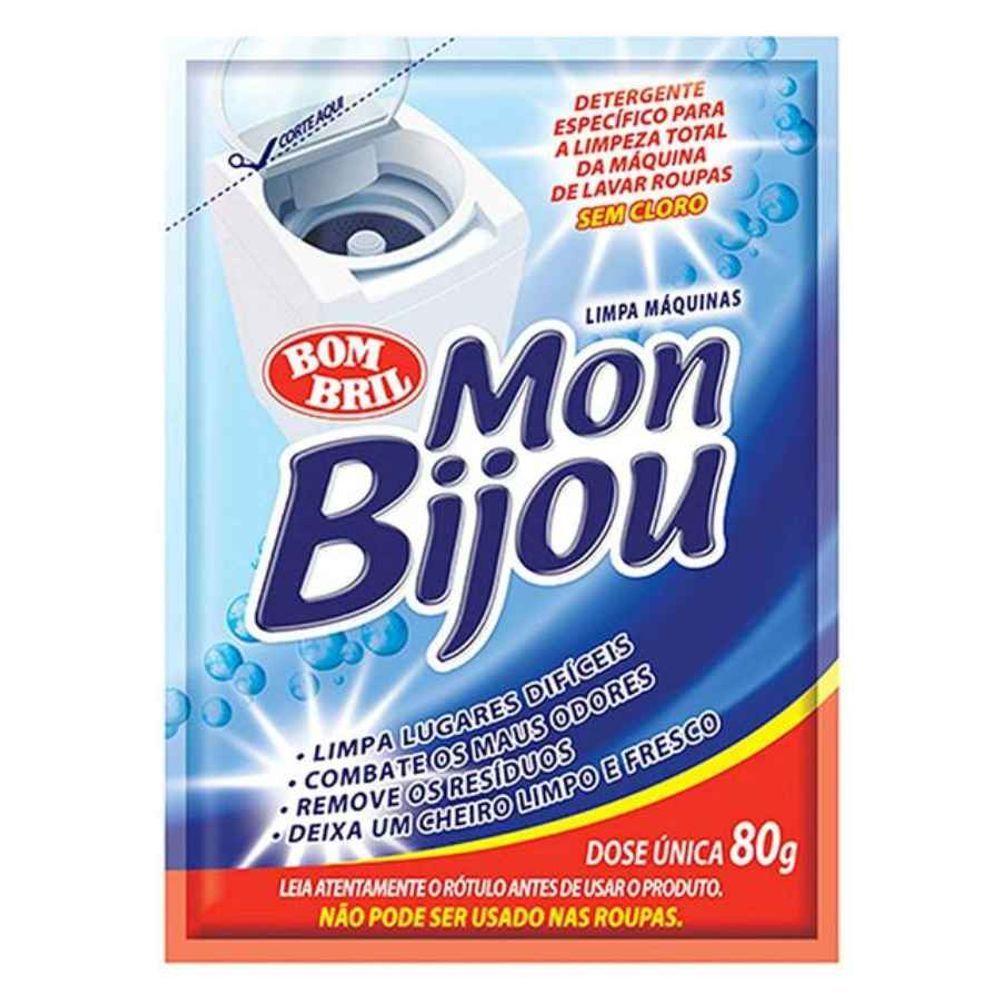Detergente Limpa Máquinas De Lavar Mon Bijou 80g - 1