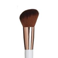 Pincel Chanfrado Para Blush Make Me Glam Rose Gold Ricca - 3