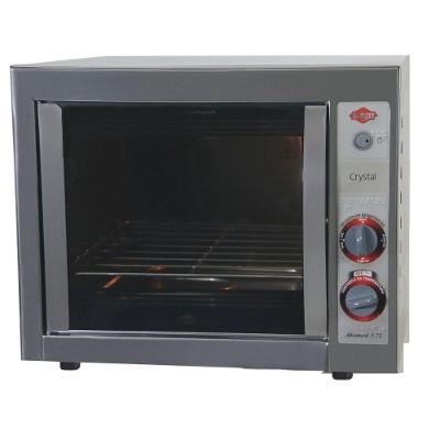 Forno Elétrico de Bancada Layr Crystal Inox Advanced 46L 1750W com Termostato Inox 220V