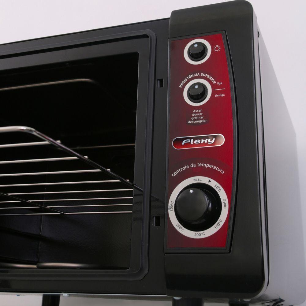 Forno Elétrico Flexy Black Easy Clean Layr 46L 220V - 3