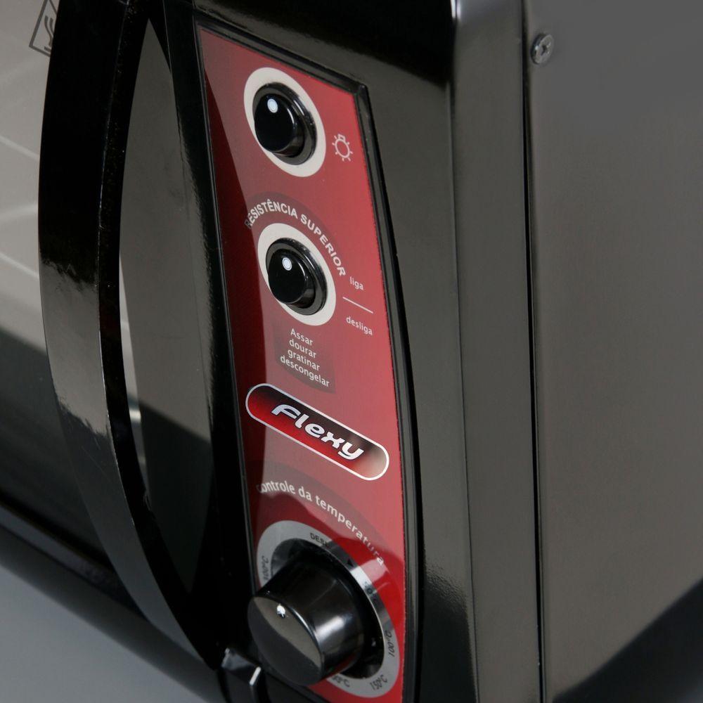 Forno Elétrico Flexy Black Easy Clean Layr 46L 220V - 4