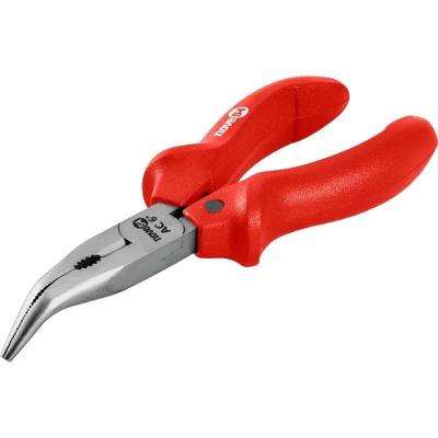 Alicate Bico Meia Cana 6\'\' Curvo Aço Carbono Polido Nove54