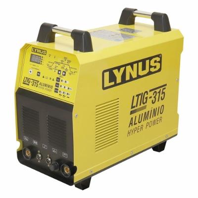 Máquina Inversora De Solda Tig Ac-dc 315hp Bivolt Para Alumínio Com Garra Negativa Ltig 315a Lynus