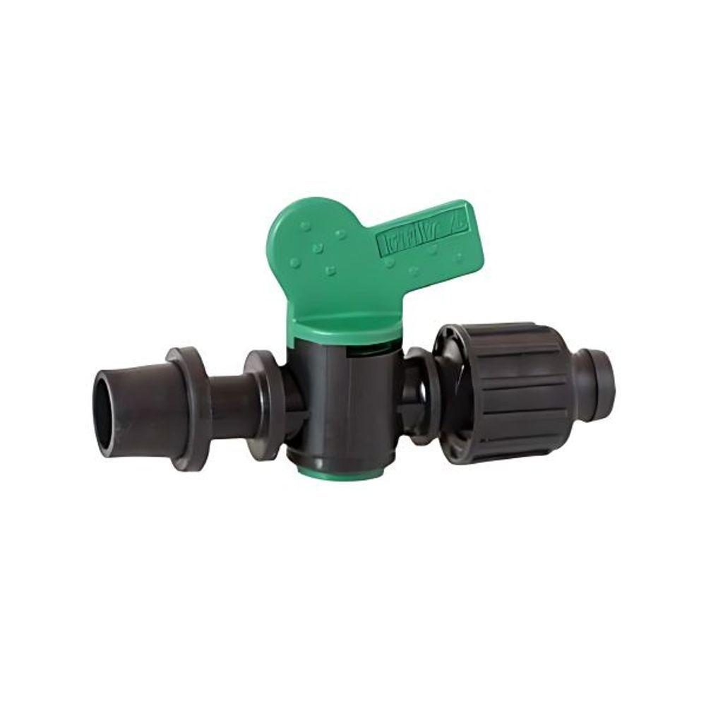 5 Conector Inicial Com Registro Para Mangueira Gotejamento - 4