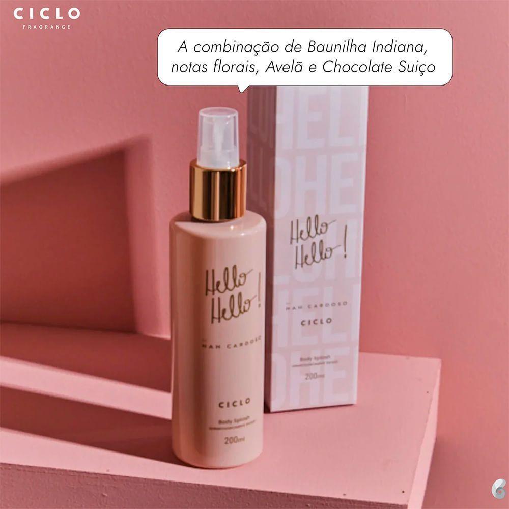 Ciclo Hello Hello! By Nah Cardoso - Body Splash 200ml - 3