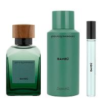 Kit Adolfo Dominguez Bambu Desodorante 150ml + Eau De Parfum 120ml + Eau De Parfum 10ml - Perfume Masculino - 2