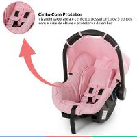 Bebê Conforto Galzerano Grid 8184 De 0 Até 13 Kg Rosa U - 2
