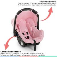 Bebê Conforto Galzerano Grid 8184 De 0 Até 13 Kg Rosa U - 3