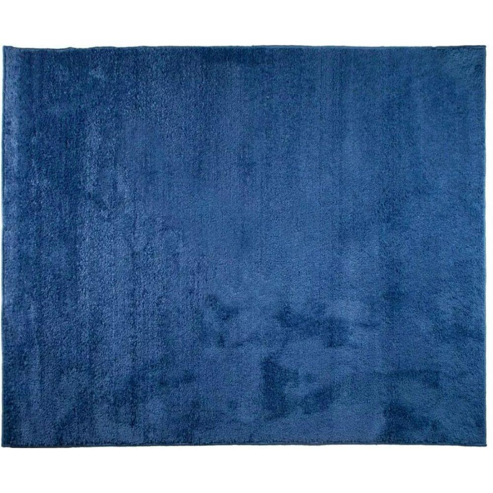 Tapete Escritório 1,50 X 2,00 M Macio Antider. Azul - 1