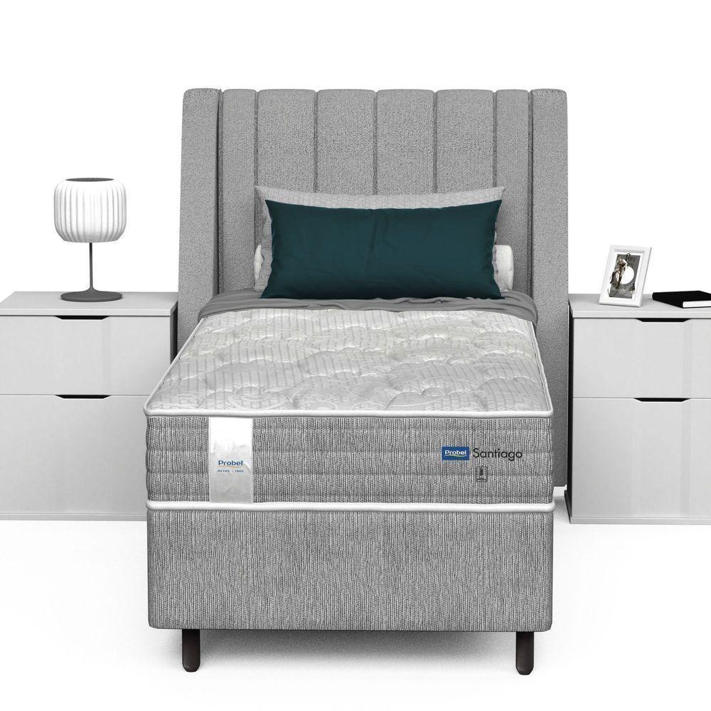 Conjunto Box Solteiro Mola Ensacada Probel Santiago (88x188x50cm) - 7