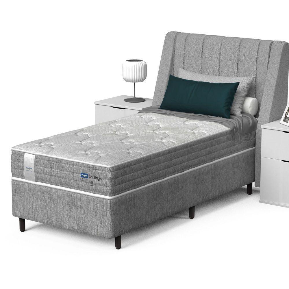 Conjunto Box Solteiro Mola Ensacada Probel Santiago (88x188x50cm) - 8