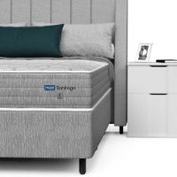 Conjunto Box Viúva Mola Ensacada Probel Santiago (128x188x50cm)