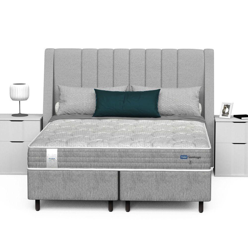 Conjunto Box King Mola Ensacada Probel Santiago (193x203x50cm) - 7