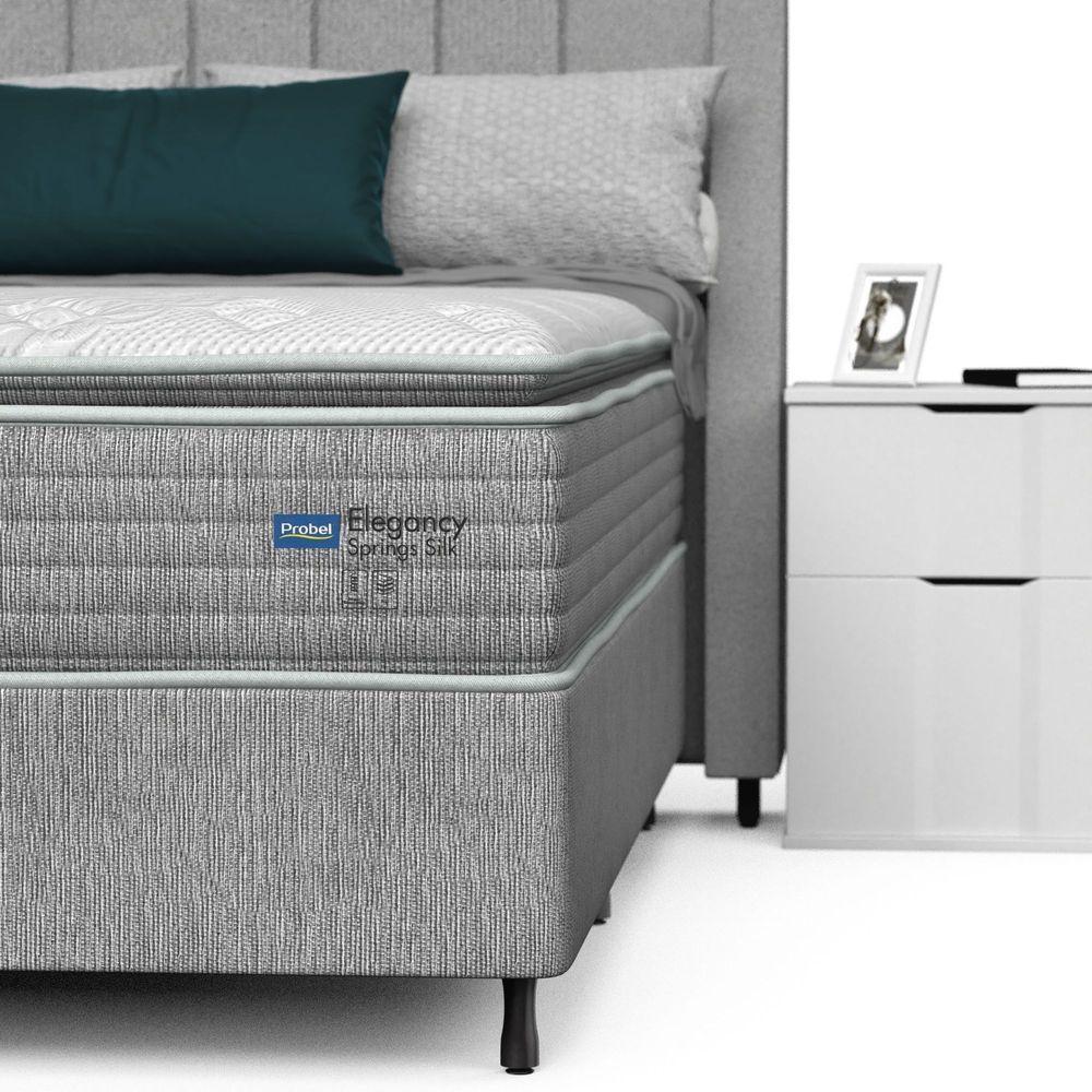 Conjunto Box Viúva Mola Ensacada Probel Elegancy Springs (128x188x60cm) - 4
