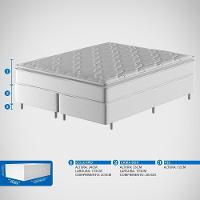 Conjunto Box King Mola Ensacada Probel Elegancy Springs (193x203x60cm) - 9