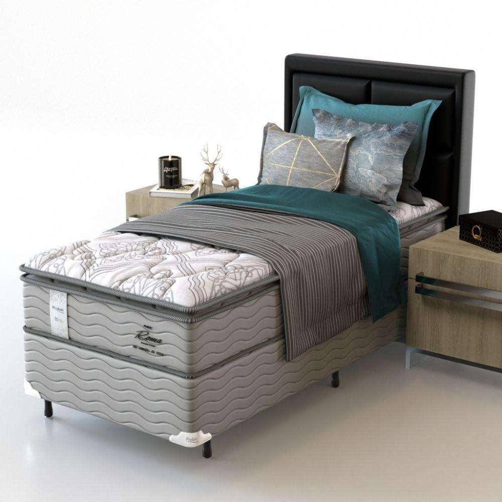 Conjunto Box Solteiro Mola Probel Roma (88x188x56cm) - 7