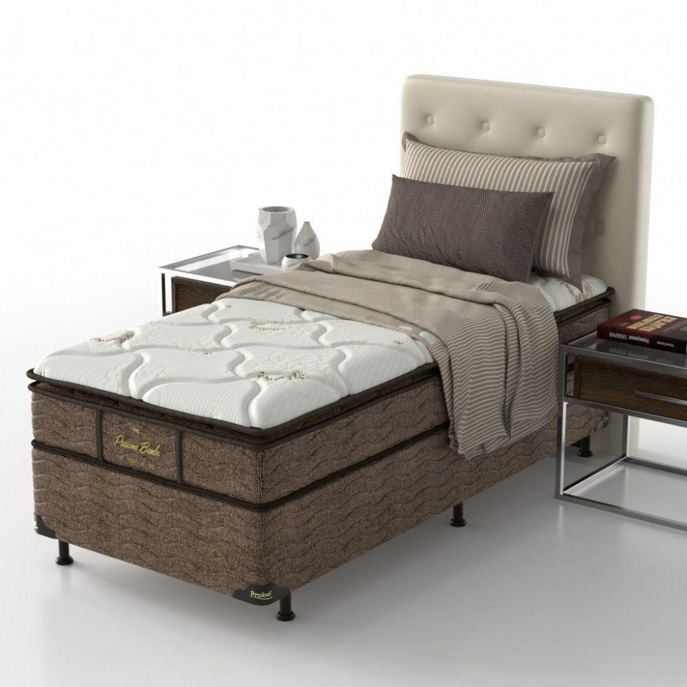 Conjunto Box Solteiro Mola Ensacada Probel Passione Bambu (88x188x52cm) - 8