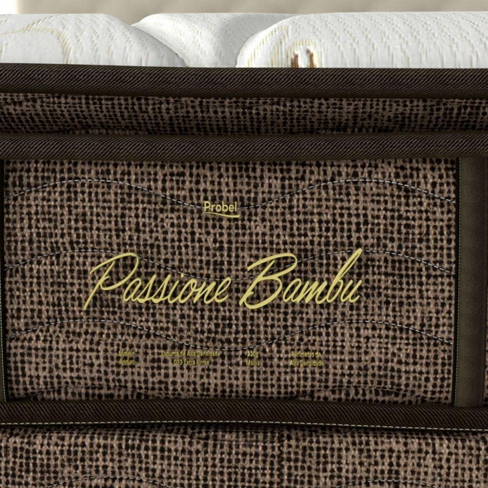 Conjunto Box Queen Mola Ensacada Probel Passione Bambu (158x198x52cm) - 10