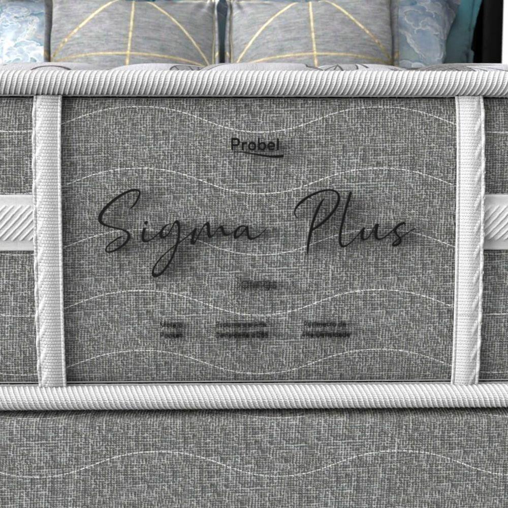 Conjunto Box Solteiro Mola Ensacada Probel Sigma Plus (88x188x50cm) - 3