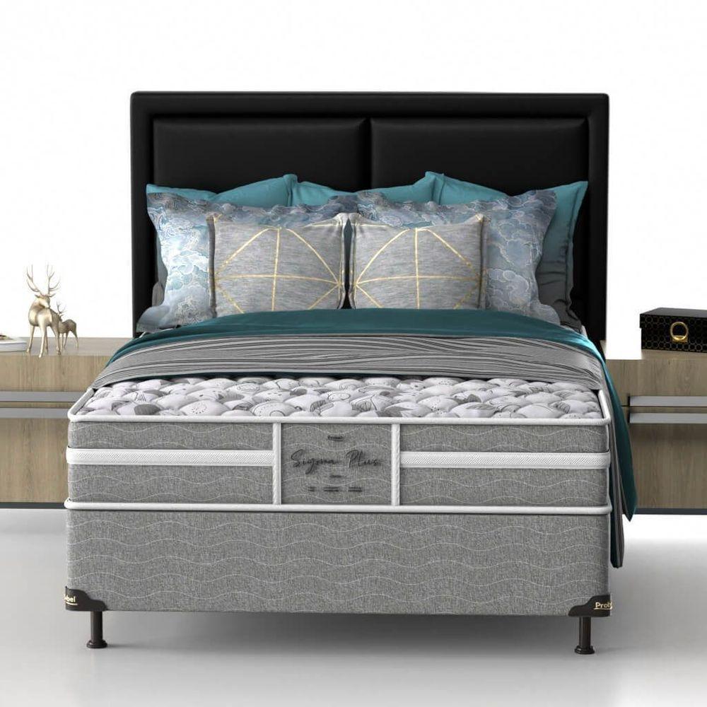 Conjunto Box Casal Mola Ensacada Probel Sigma Plus (138x188x50cm) - 6