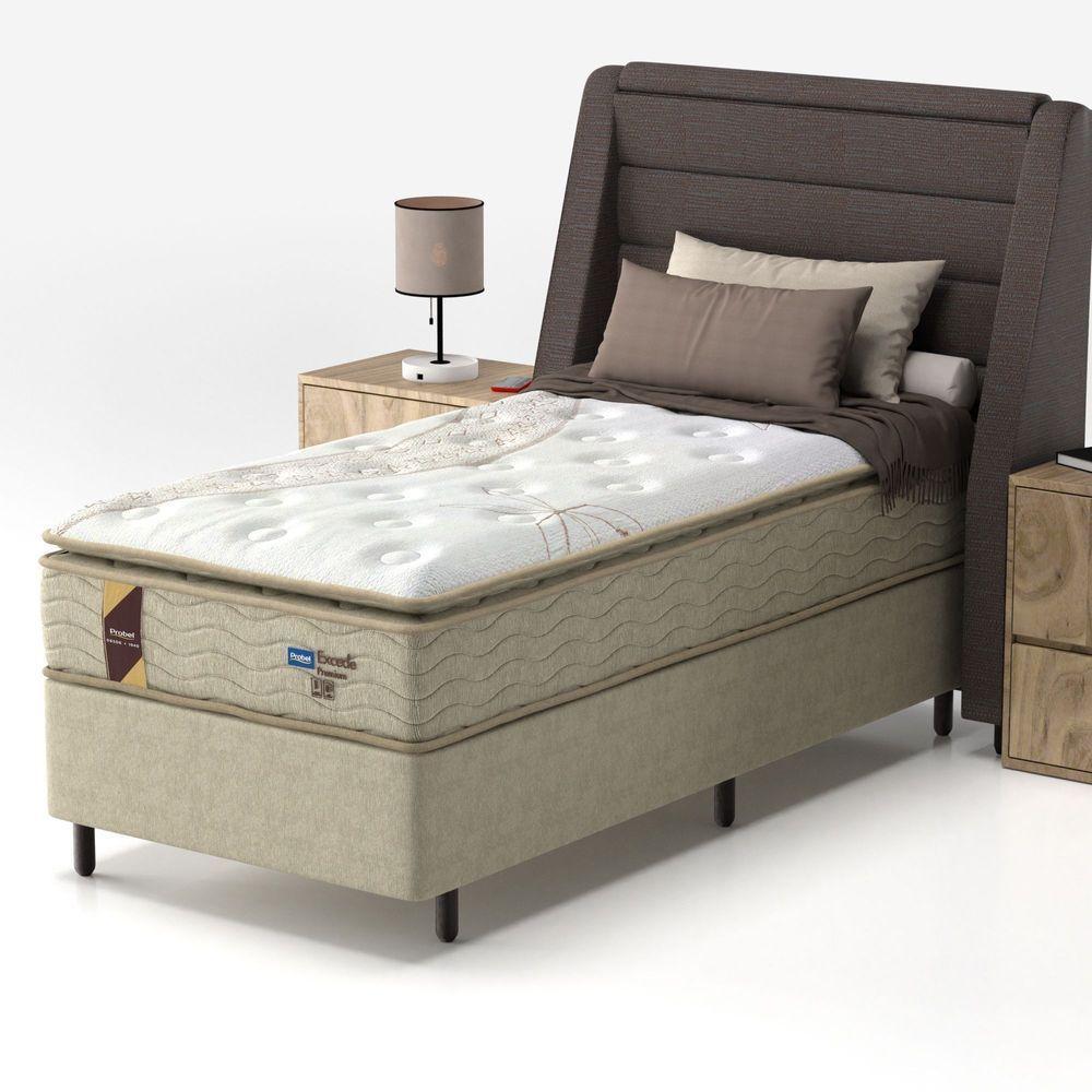 Conjunto Box Solteiro Mola Ensacada Probel Excede Premium (88x188x56cm) - 7