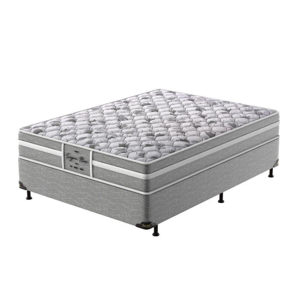 Conjunto Box Viúva Mola Ensacada Probel Sigma Plus (128x188x50cm) - 1