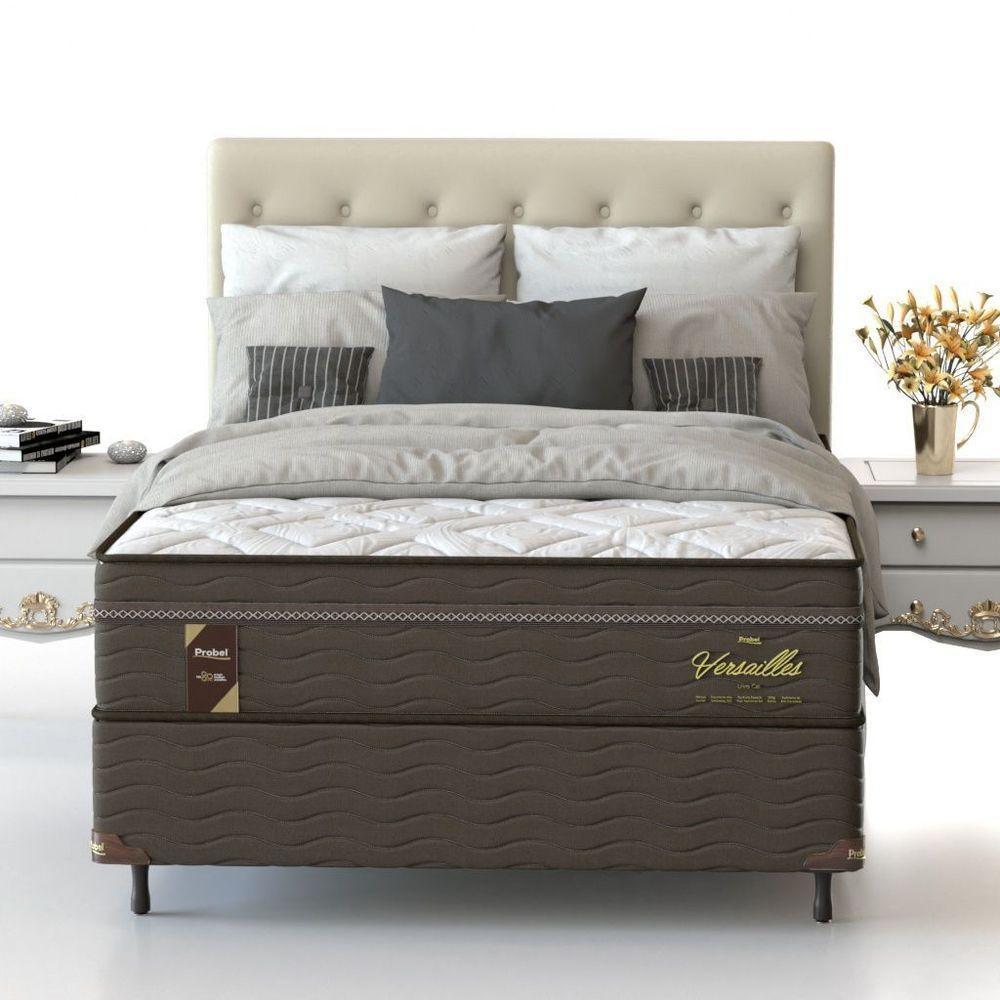 Conjunto Box Viúva Mola Ensacada Probel Versailles (128x188x56cm) - 5