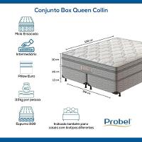 Conjunto Box Queen Mola Ensacada Probel Collin (158x198x56cm) - 8