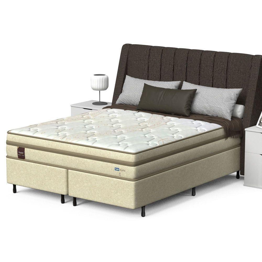 Conjunto Box Queen Mola Ensacada Probel Alpha (158x198x52cm) - 6