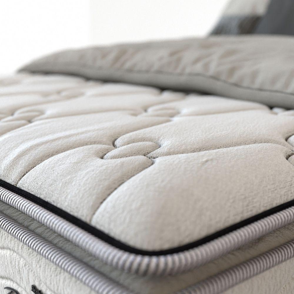 Conjunto Box Casal Mola Ensacada Probel Bari (138x188x58cm) - 9