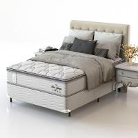 Conjunto Box Casal Mola Ensacada Probel Bari (138x188x58cm) - 7