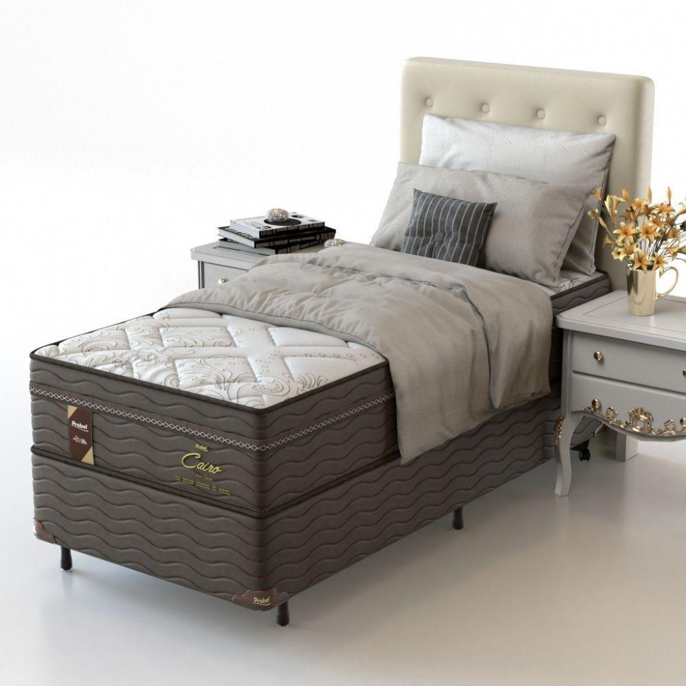 Conjunto Box Solteiro Mola Ensacada Probel Cairo Ultra Gel (88x188x56cm) - 3