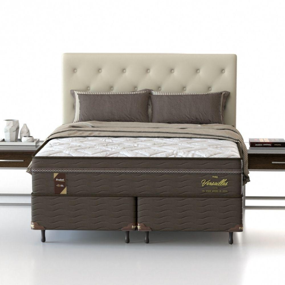 Conjunto Box King Mola Ensacada Probel Versailles Ultra Gel (193x203x56cm) - 8