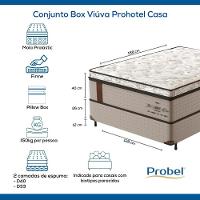 Conjunto Box Viúva Mola Probel Prohotel Casa (128x188x66cm) - 7