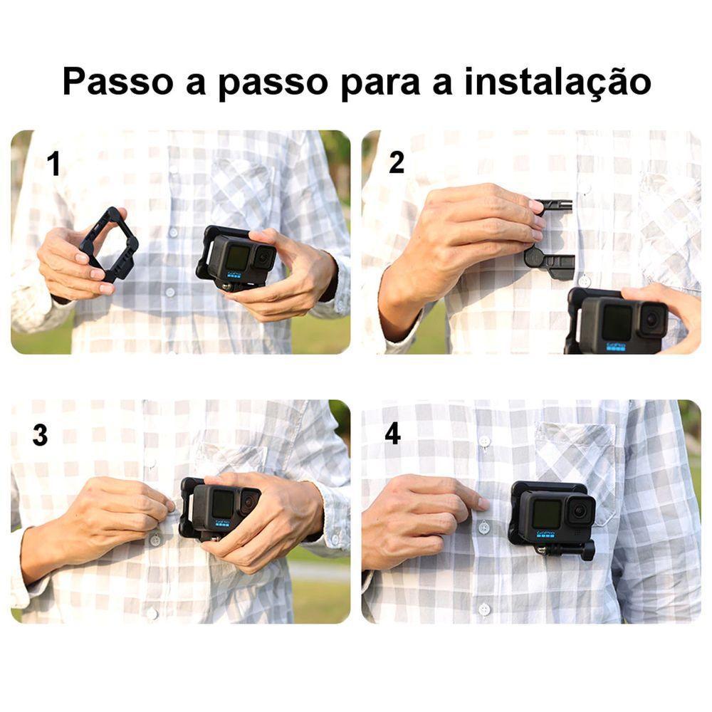 Suporte Magnético Ulanzi GP-16 para GoPro e Similares - 9