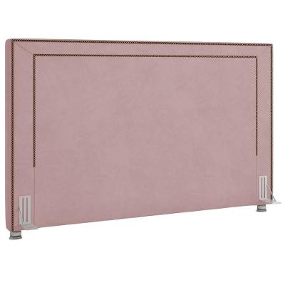 Cabeceira Cama Box Casal 140 Cm P05 Berlim Veludo Rosê - Lyam
