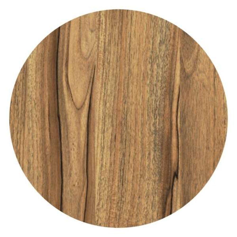 Mesa De Jantar Tulipa Redonda 110cm - Nogueira Branco - 3