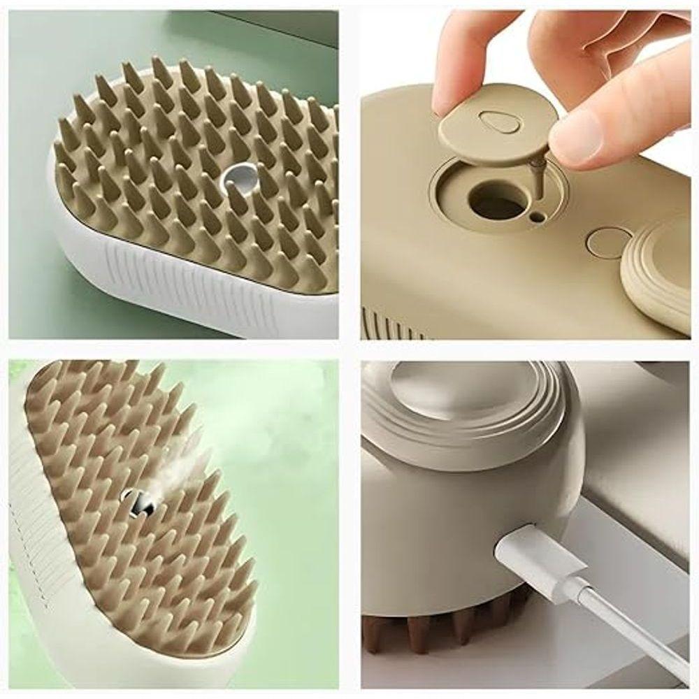 Escova A Vapor Para Pets 3 Em 1 - 5