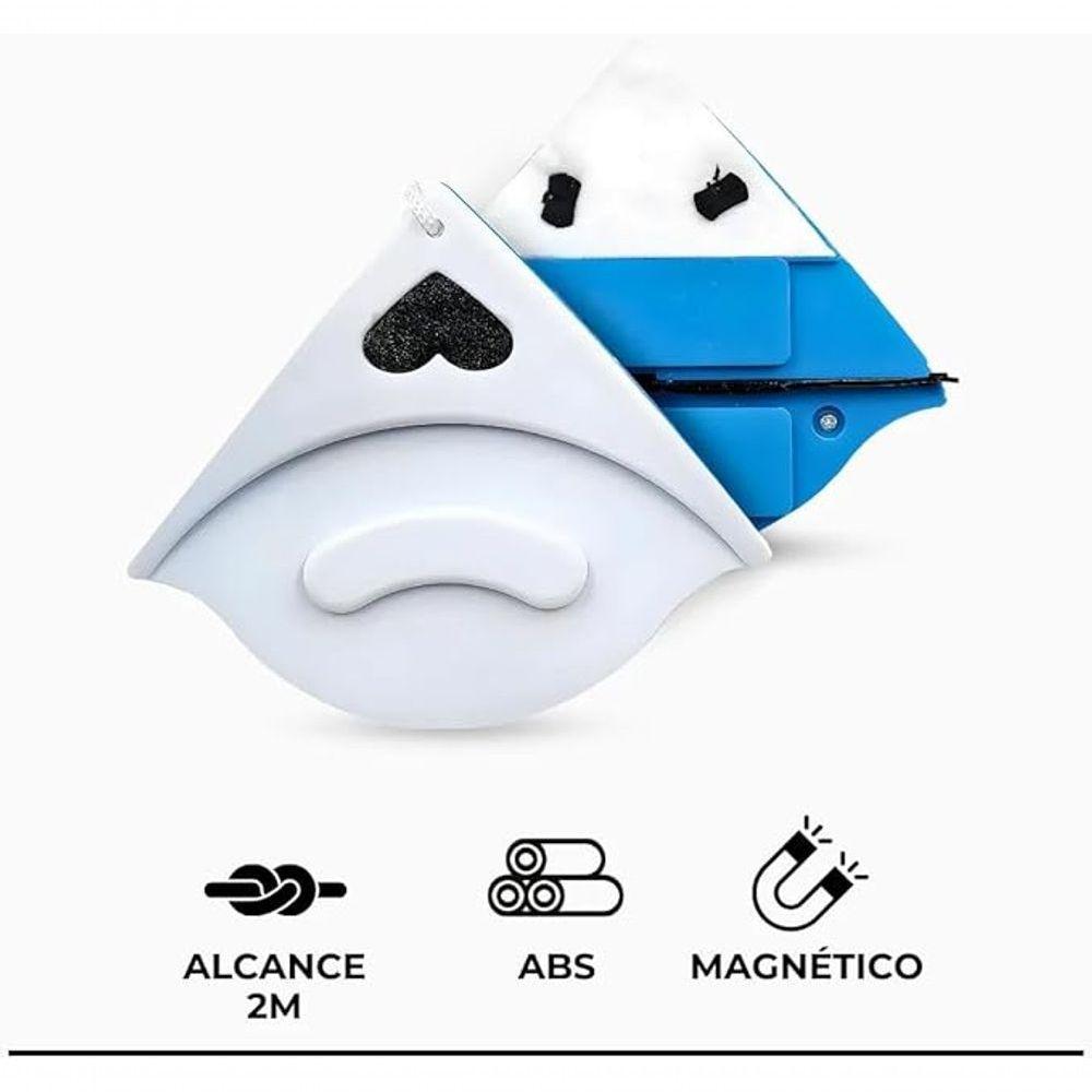 Limpa Vidros Janela Magnético Dupla Face - 6