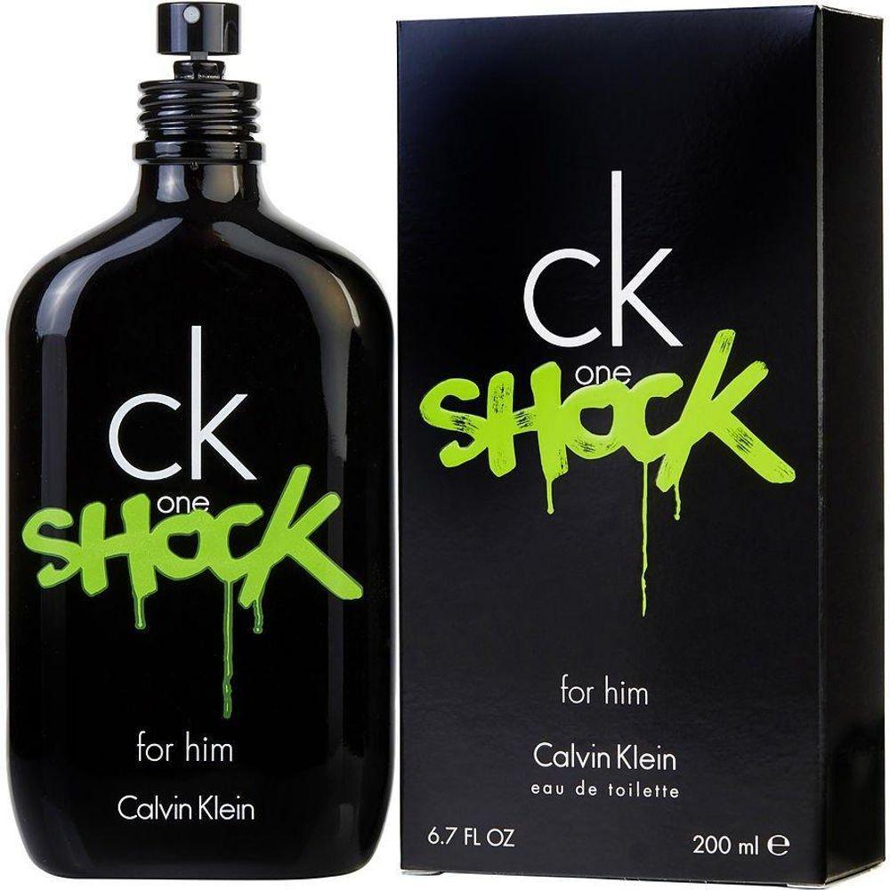 Perfume Masculino Ck One Shock Calvin Klein Eau De Toilette Spray 200 Ml - 1