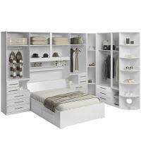 Dormitório Queen Size Completo 1222 Branco - 8