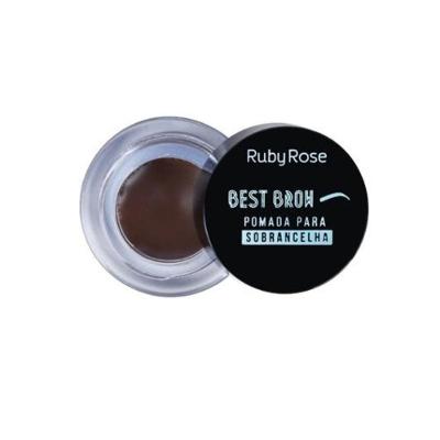 Ruby Rose Hb8400 Best Brown Pomada Para Sobrancelha 3,3g Cor dark