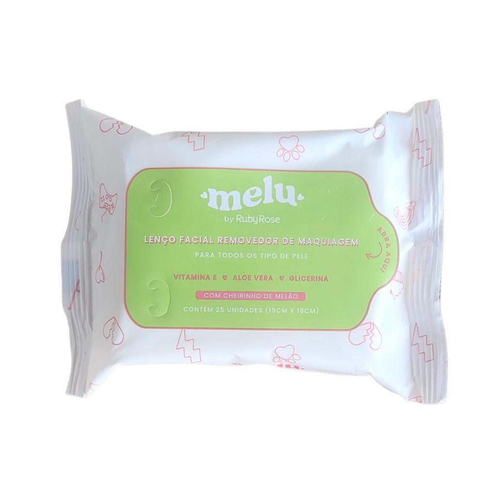 Ruby Rose Melu Rr207 Lenço Facial Removedor De Maquiagem 25un - 1