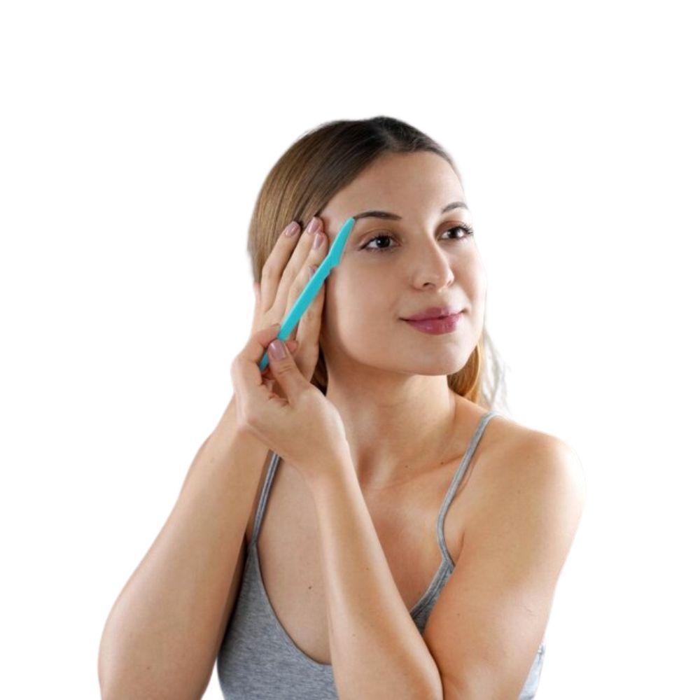 Kit Mb Navalha Para Sobrancelhas Com 10 Unidades - 2