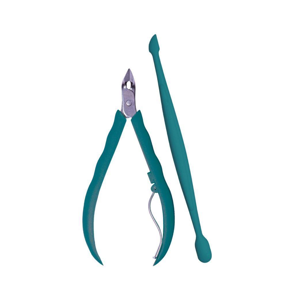 Mundial Cj Sandi Mi 756-s Alicate Cuticula E Espatula Dupla - 1