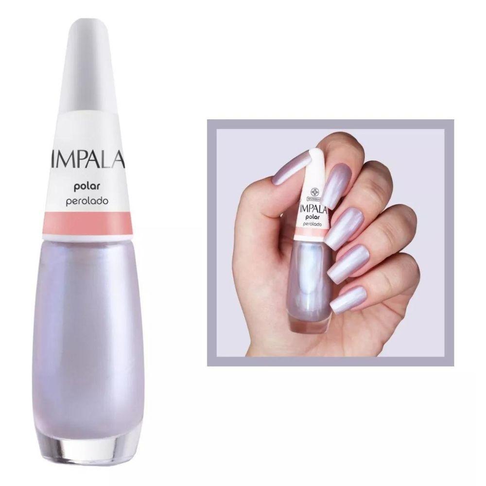 Impala Esmalte A Cor Da Moda Perolado Polar 7,5ml - 2