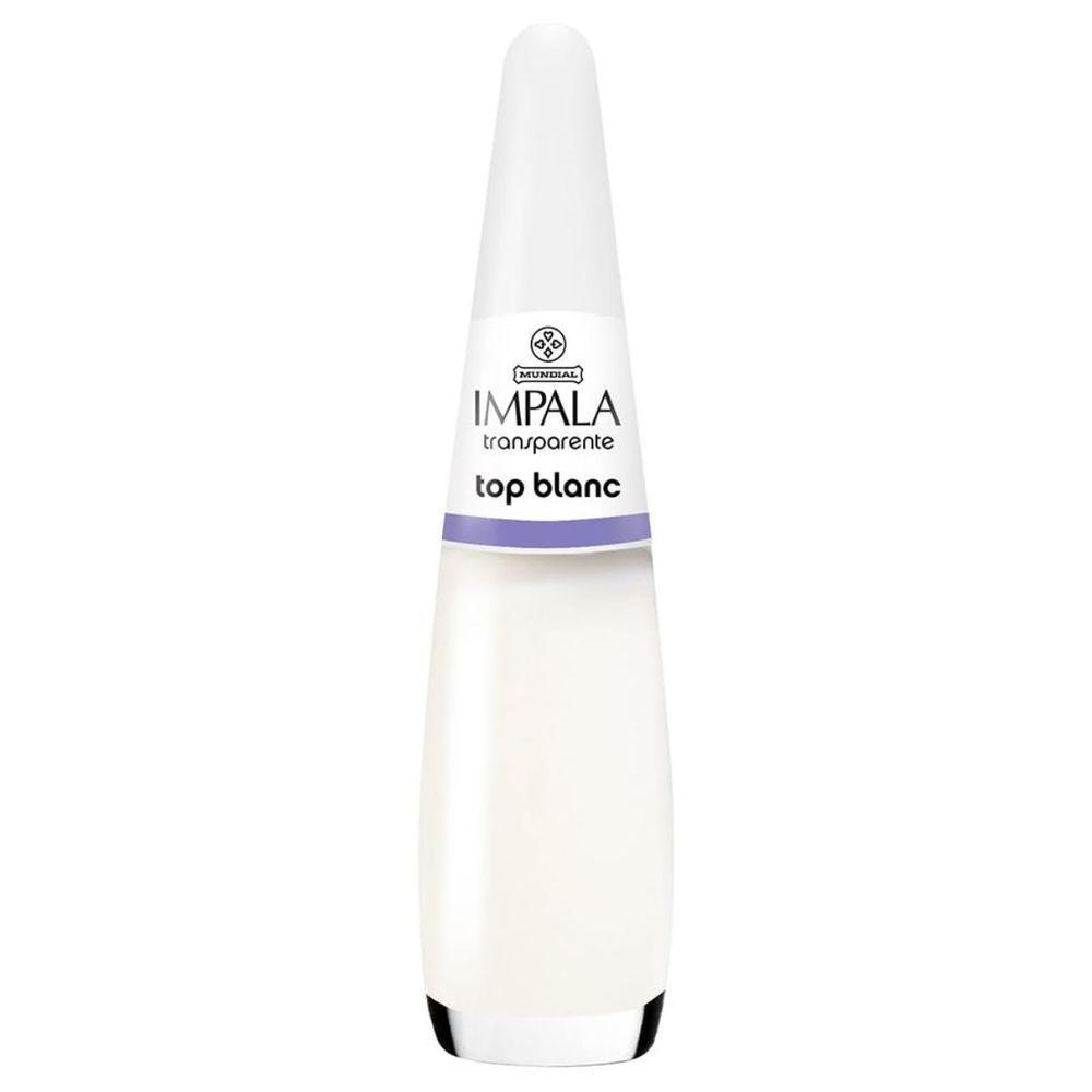 Impala Esmalte A Cor Da Moda Transparente Top Blanc 7,5ml - 1
