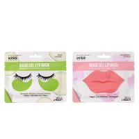 Kit Kiss Ny Máscara Magic Gel Para Olhos + Lábios - 1