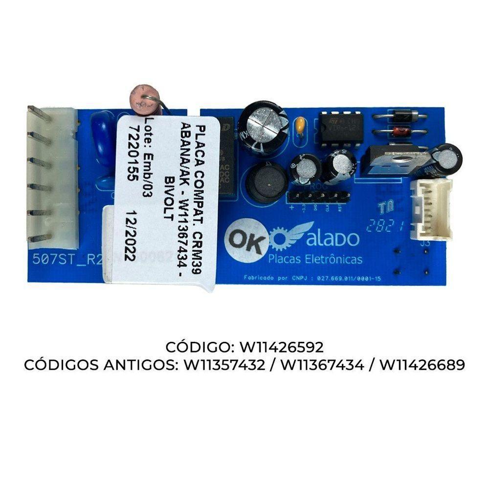 Placa Geladeira Consul Crm39a Crm39ab Ak W11357432 W11367434 único - 5